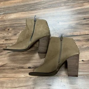 Lucky brand‎ peep toe boots 8 thumbnail 4