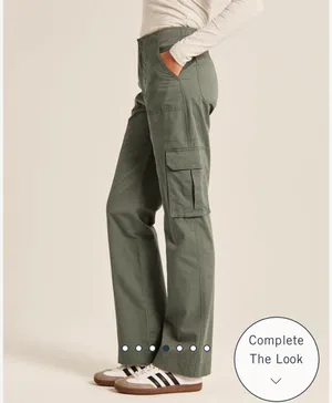 Abercrombie Green Cargo Pants thumbnail 3
