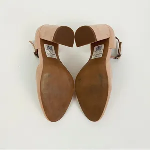 ASOS Pleasant High Block Heels in Blush Pink | Size 7 thumbnail 10