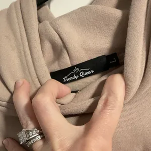 Tan Oversized Relaxed Hoodie Size L thumbnail 3