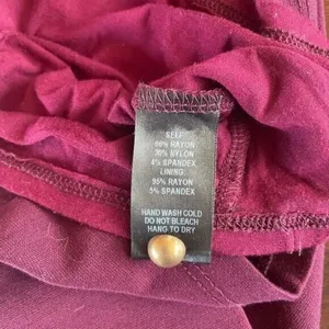 Lulus Endlessly Alluring Lace Bodycon Dress‎ in Wine Red Size Small thumbnail 6