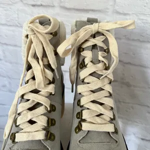 NEW Grey Sherpa Boots Gray Size 6.5 thumbnail 8