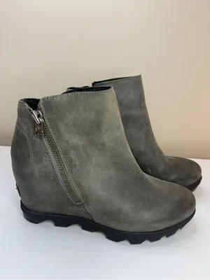 Women's Sorel Joan of Arctic Wedge II Zip sz 7 thumbnail 3