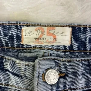 Free People Straight Leg Jean 0 Indigo Blue Size 25 Revolve We The Free Dakota thumbnail 4