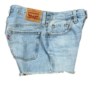 Vintage Levi's 501 light wash distressed jeans. Waist 27 (2" inseam) thumbnail 4