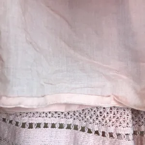 Aerie Women’s Pink Crochet Lace Elasticized Waist Tiered Mini Skirt thumbnail 4