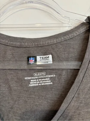 NFL Jacksonville Jaguars Logo Womens T-Shirt‎ grey size XL thumbnail 3