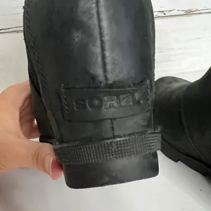 Sorel Joan of Arctic Wedge Ankle Boot Black Shoe Size 8.5 Waterproof thumbnail 6