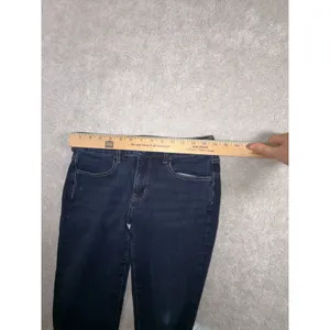 American‎ Eagle Outfitters Jeggings Size 6 Long Women's Stretch Blue Jeans thumbnail 8