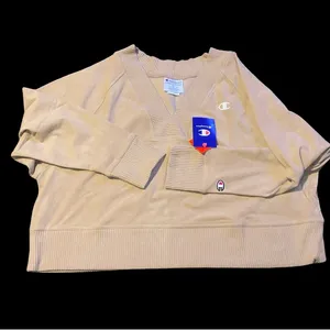 🆕 Champion Women's Soft Touch Rib Mix Pullover Simply Nude Heather 2XL XXL thumbnail 13