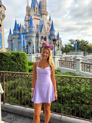 Purple Athletic Dress thumbnail 2