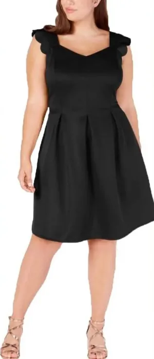 Monteau‎ Black Sleeveless Dress Size 1X thumbnail 1