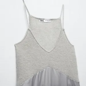 Zara New COMBINATION‎ KNIT DRESS thumbnail 3