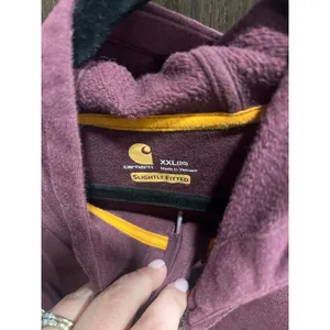 CARHARTT FORCE® DELMONT‎ GRAPHIC ZIP-FRONT HOODED SWEATSHIRT women's xxl thumbnail 3