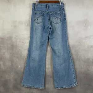 NOBABY The‎ Revolt Womens Jeans Size 30 Wide Leg Flare Y2K 2000s Streetwear thumbnail 5