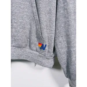 Aviator Nation Venice Graphic Hoodie Size Small Gray Laguna Beach 90s Streetwear thumbnail 9
