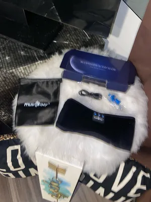Black Sleep Mask with Built-In Headphones thumbnail 7