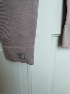 SET Active Sculptflex Seamless Leggings‎ Mauve Pink Size Small thumbnail 3