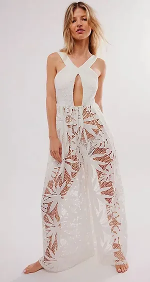 Free People La Vida Jumpsuit Size‎ Small NWOT $229 thumbnail 1