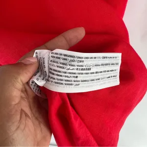 Abercrombie & Fitch Red‎ Linen Blend Off The Shoulder Sweetheart Midi Dress 6 thumbnail 8