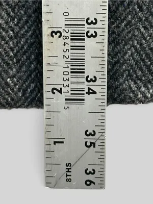 London Fog Women's Charcoal Herringbone Single-Breasted Trench Coat thumbnail 8