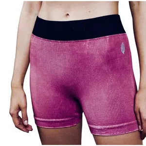 Free People FP‎ Movement Womens Ribbed Prajna Biker Shorts Athleisure Size XS/S thumbnail 2