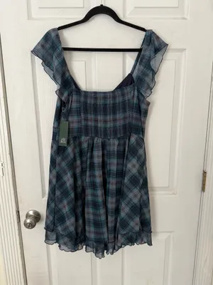 Wild Fable Dress Plaid thumbnail 2