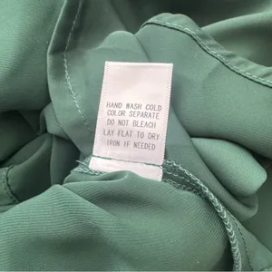 NWT Hunter Green Altar’d State Dress Size Large A-Line V-Neck Style thumbnail 11