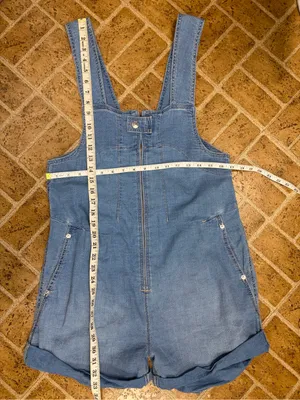 Free People We The Free Denim Jude Shortalls Overalls thumbnail 12