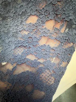 Aerie Lace Vintage T-Shirt Navy size Medium NWT thumbnail 9