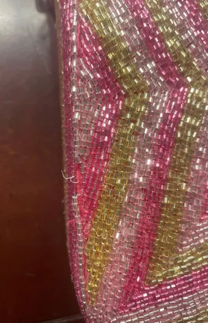 Boutique Fully Beaded Star Purse Multiple thumbnail 5