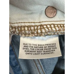 Madewell Relaxed Denim Shorts Womens 26 Blue Distressed Raw Hem ND697 thumbnail 4