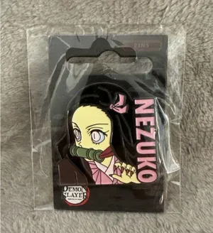 Demon Slayer Nezuko Kamado Anime Pin Kimetsu No Yabi thumbnail 1