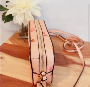 Coach NWT Pink MINI CAMERA BAG WITH MYSTICAL FLORAL PRINT thumbnail 7