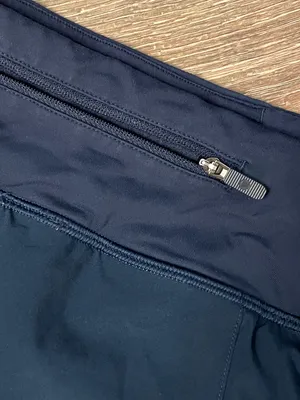 Lululemon Pace Rival Skirt Navy Athletic Skort Built-In Shorts Size 14 thumbnail 5