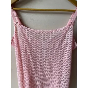 PINK Victoria’s Secret Light Pink Heart-Lace Slip Size XL NWT thumbnail 6
