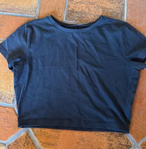 Target Black Cropped Tee thumbnail 1