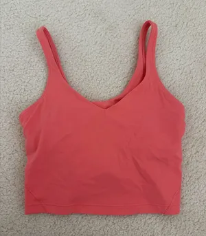 Coral Lululemon Align Tank thumbnail 1