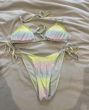 Aerie Rainbow Bikini thumbnail 1