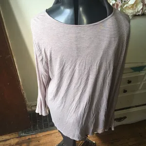 American Eagle soft and sexy striped long sleeve tee thumbnail 2