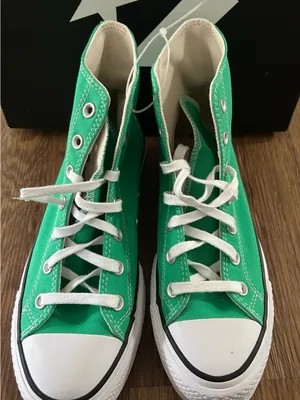CONVERSE CTAS lift platform green lace up shoes sneakers women’s 7.5 new thumbnail 2