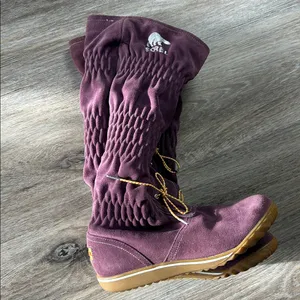 Sorel Forenzy Water Resistant Suede & Wool Lined Winter Boots Size 6 thumbnail 5