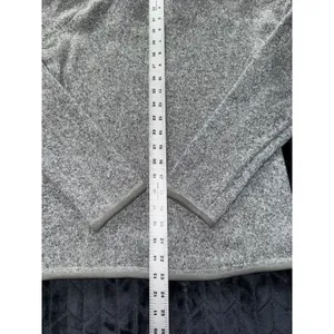 Patagonia Women's Gray Better Sweater 1/4 Zip Sweatshirt Embroidered Sz Small thumbnail 8