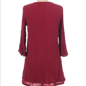 Entro medium fuschia lace up sexy summer dress thumbnail 5