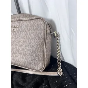 Michael Kors Rose Gold Crossbody‎ Purse Chain Detail thumbnail 3