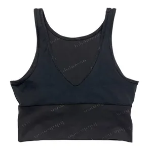 Lululemon Power‎ Pivot Tank Special Edition Black Embossed Everlux Size 8 EUC thumbnail 4