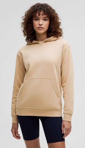 LULULEMON All Yours Hoodie Sweatshirt *French Terry in Beech Wood Size 8 NWT thumbnail 1