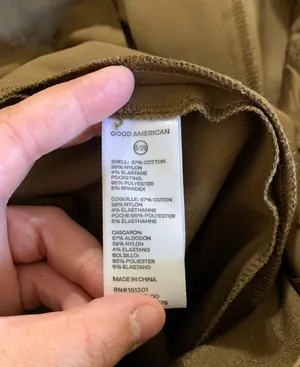 Good American // NWT Sepia Woven Trousers thumbnail 13