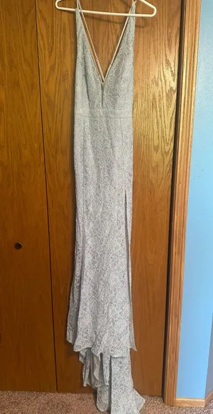 Light Blue Prom Dress thumbnail 1