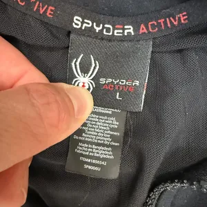 Black Spyder Worldwide Zip Up - Size L thumbnail 3